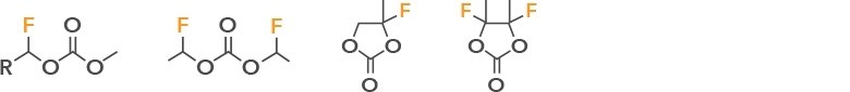 Synthesis of fluorine-containing carbonates via COF2