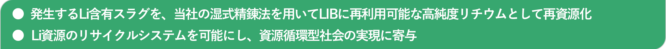 リチウム再資源化技術